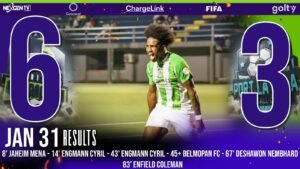 31 JAN Result Belmopan vs Port Layola FC